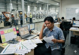 Awalnya MRP lama jadi solusi untuk meningkatkan efektifitas produksi. Namun MRP Lama mulai jadi obstacle bagi produk modern.