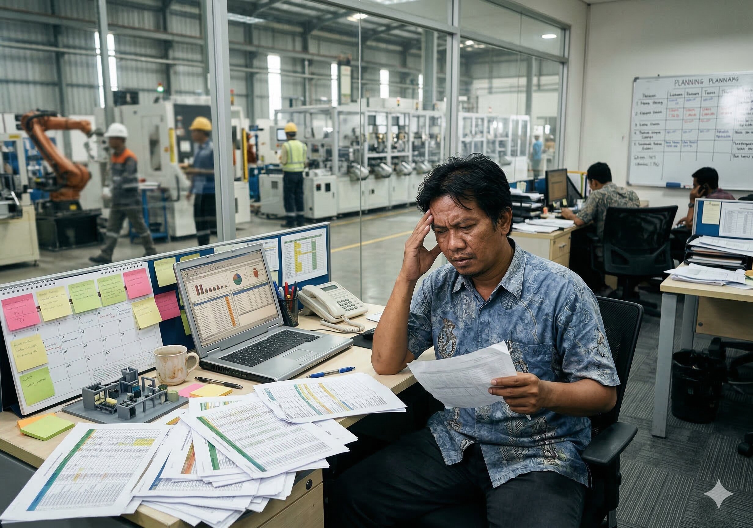 Awalnya MRP lama jadi solusi untuk meningkatkan efektifitas produksi. Namun MRP Lama mulai jadi obstacle bagi produk modern.