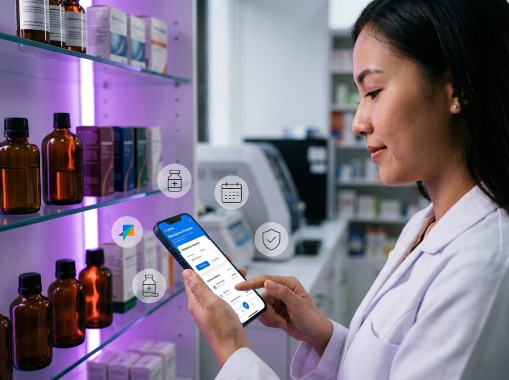 metode fifo dengan aplikasi gudang apotek labamu