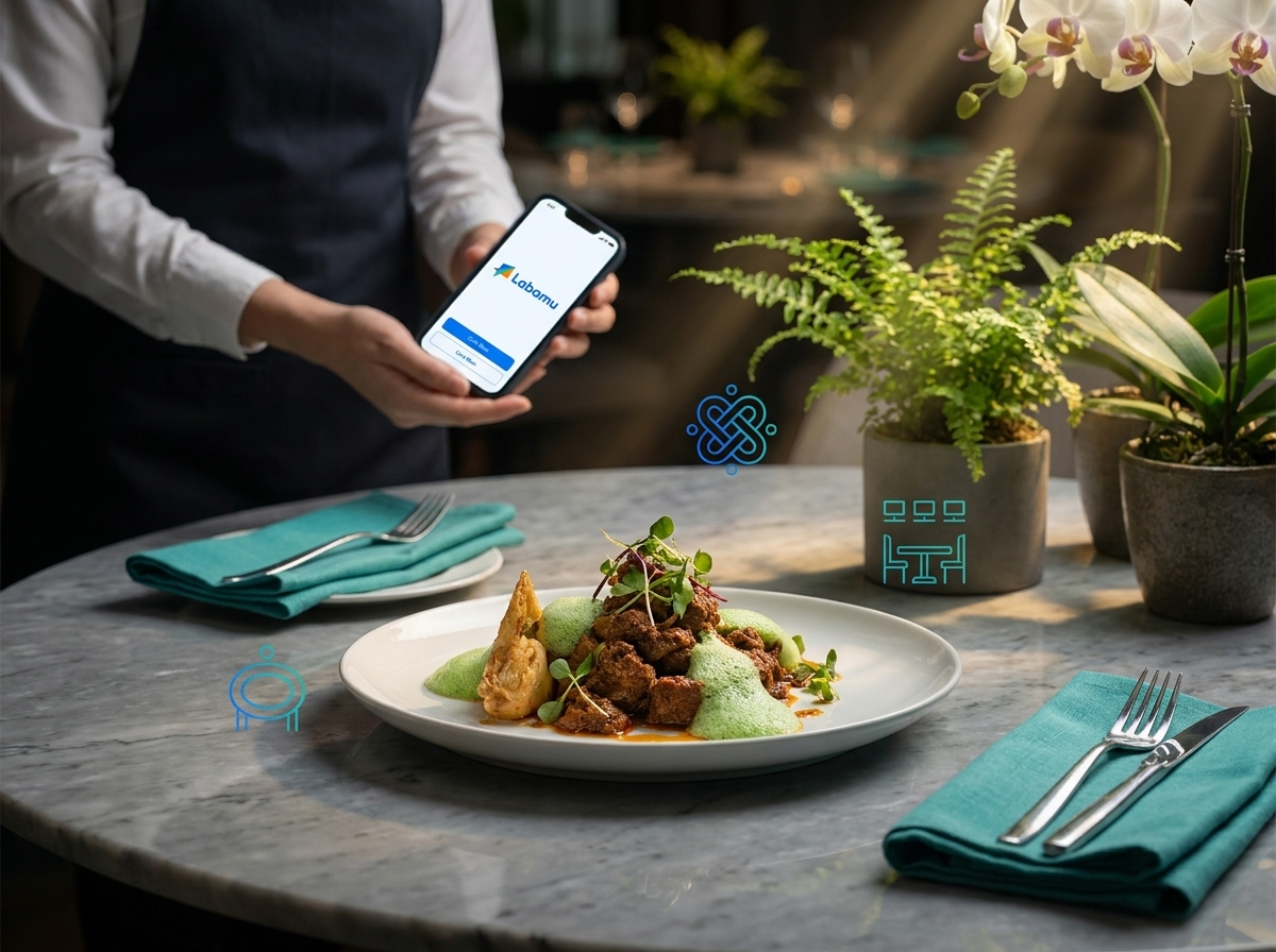 qr menu Labmau is easy to understand dine in meaning