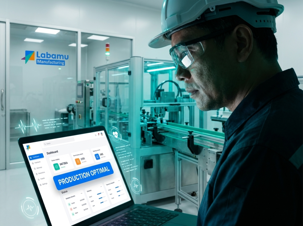 software manufaktur terlengkap dengan Labamu Manufacturing