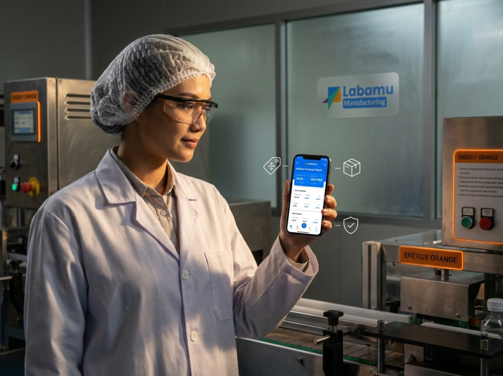 software pabrik terbaik labamu manufakturing cosmetic
