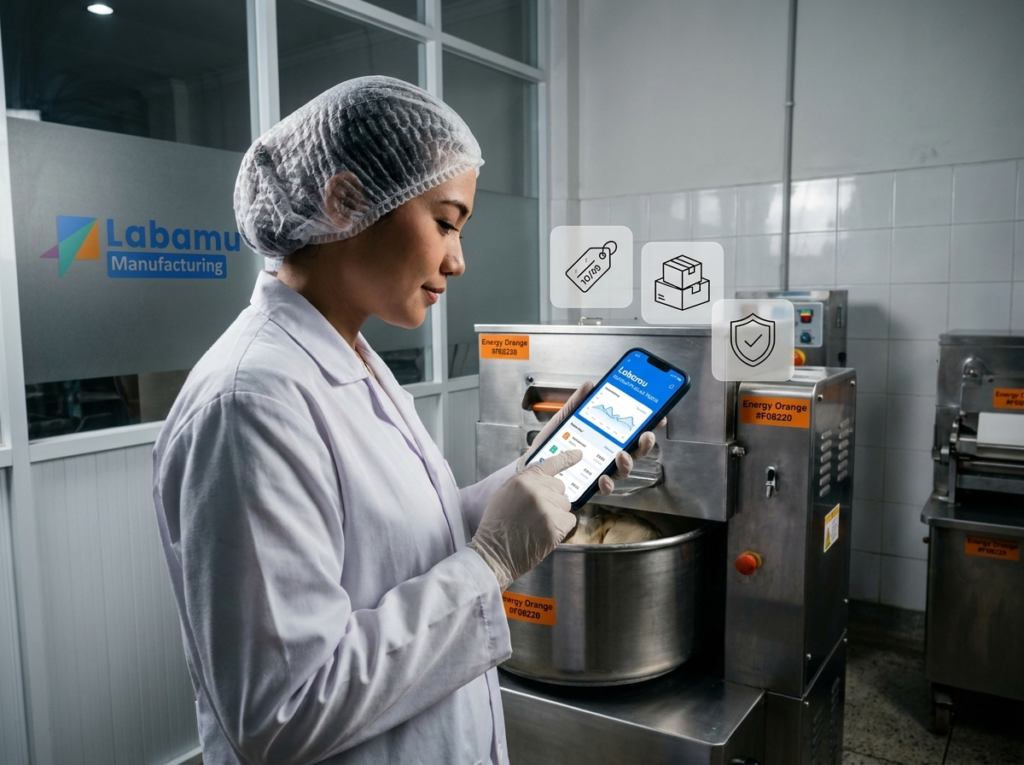 software pabrik terbaik labamu manufakturing makanan