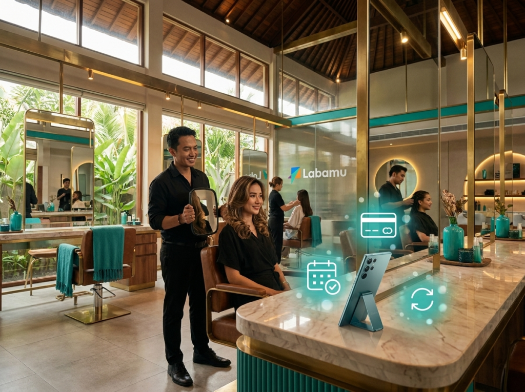 aplikasi booking jadwal hair styling labamu apointment