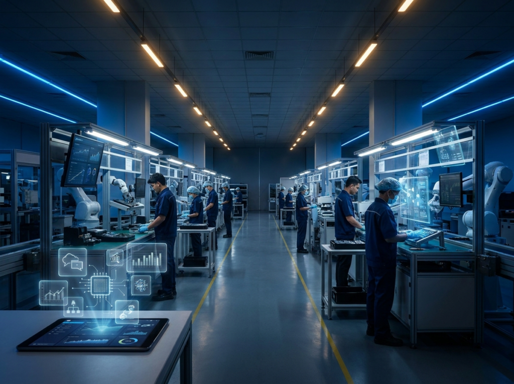 Master Production Schedule lancar dengan Labamu Manufacturing
