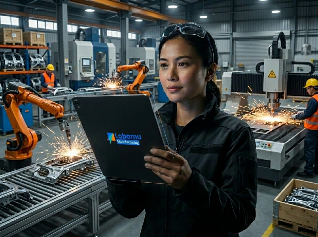 tugas operator produksi pabrik sparepart otomotif