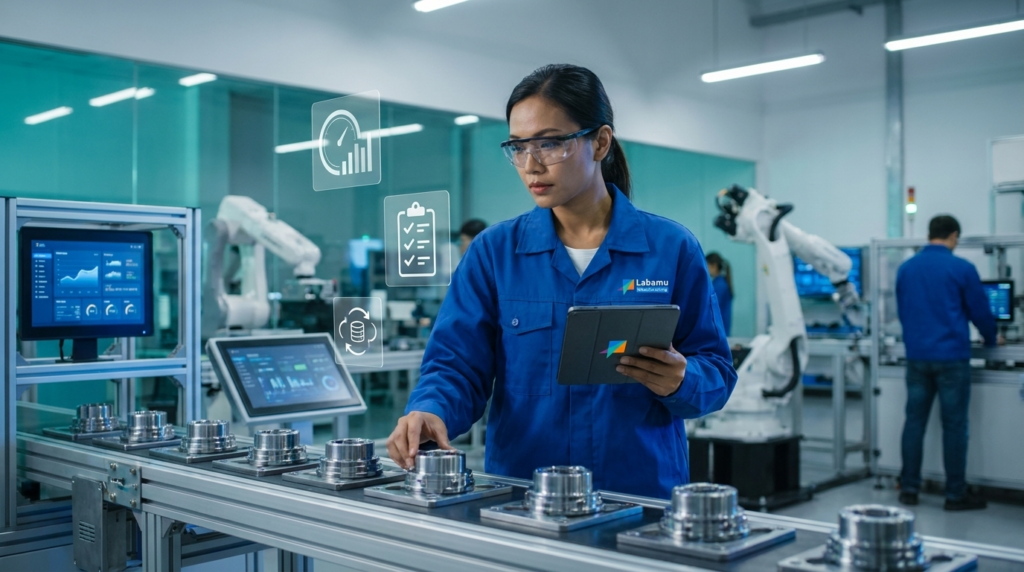 Deskripsi Pekerjaan Operator Produksi optimalkan bersama labamu manufacturing