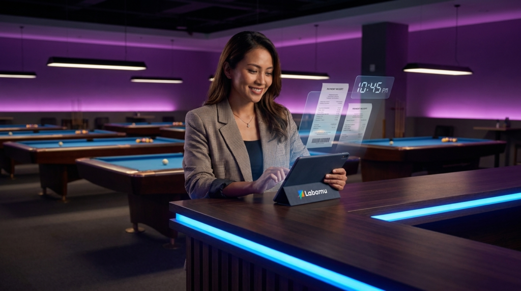 bisnis billiard dengan POS Labamu