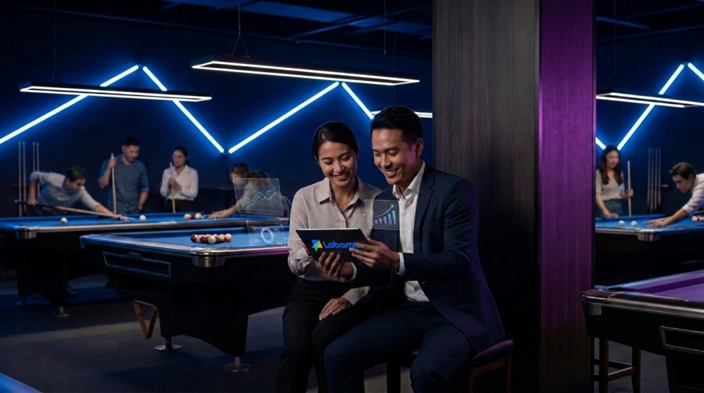 bisnis billiard menggunakan POS Labamu