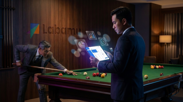 bisnis billiard vip menggunakan POS Labamu
