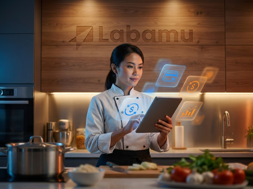 bisnis cloud kitchen dengan POS labamu