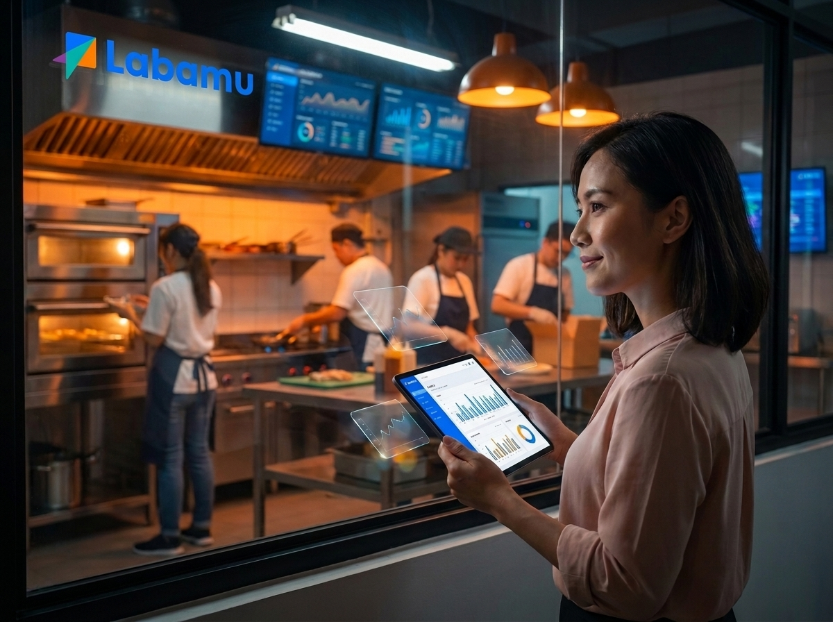 bisnis cloud kitchen dengan labamu pos integrated grabmerchant
