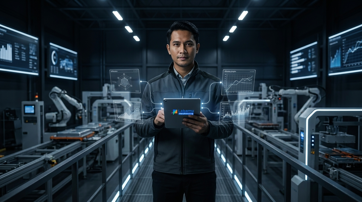 contoh industri manufaktur produk baterai ev