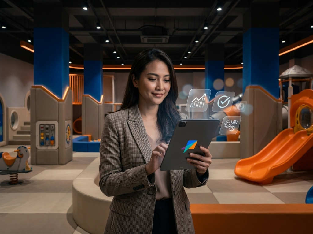 memulai bisnis playground dengan labamu pos