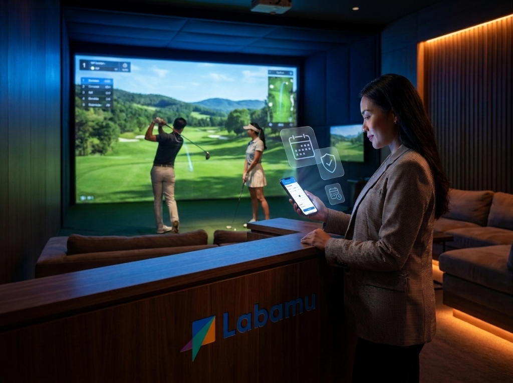 pos untuk sewa lapangan golf wall