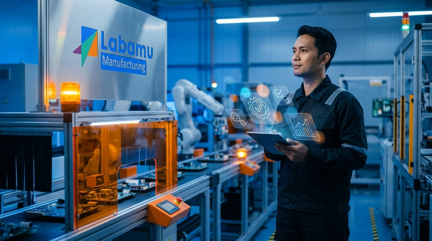 produksi massal bersama Labamu Manufacturing