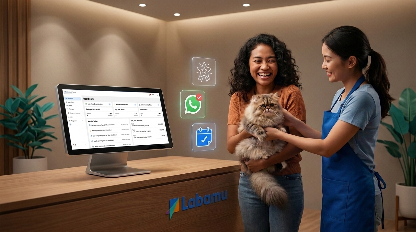 aplikasi kasir petshop dengan labamu pos