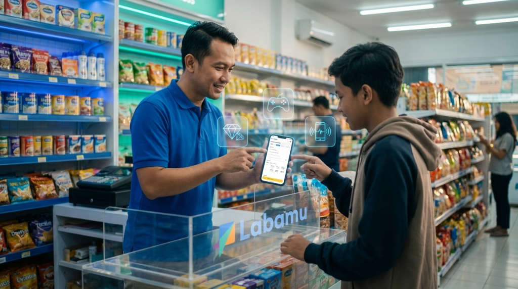 aplikasi ppob terbaik topup game dengan pos labamu