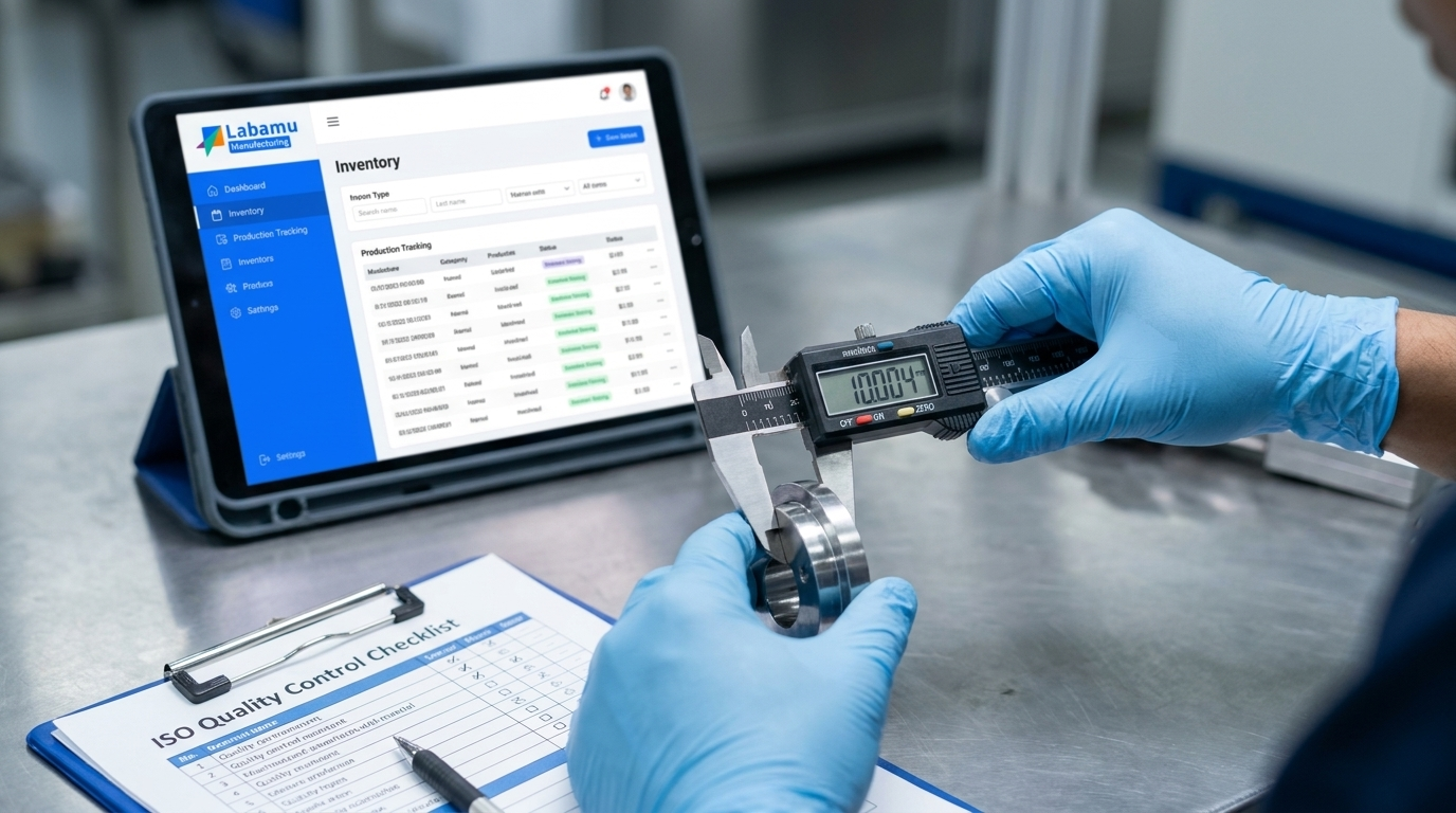 Dokumen ISO 9001 SOP pabrik produksi