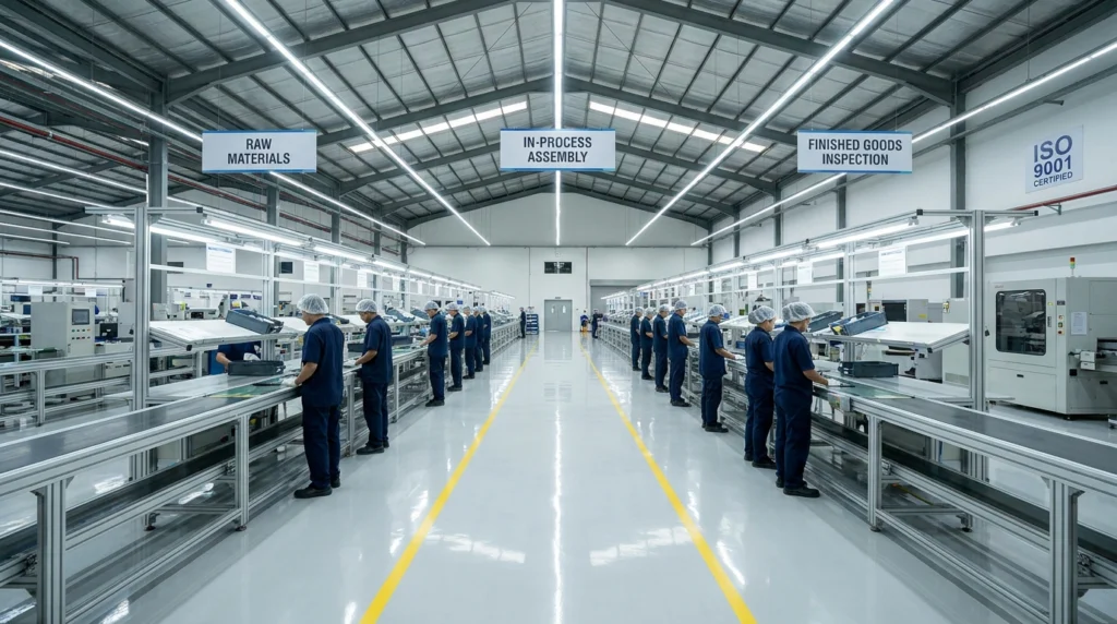 Dokumen ISO 9001 pabrik produksi
