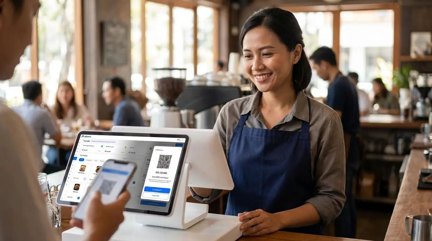 service excellence coffee shop dengan labamu pos kasir
