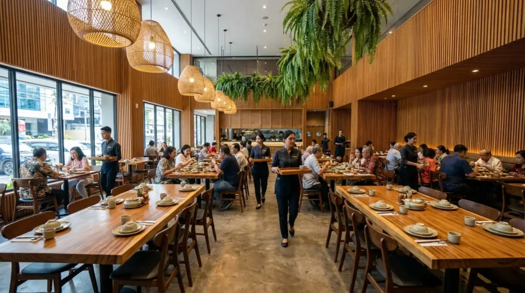 service excellence restoran dengan labamu pos