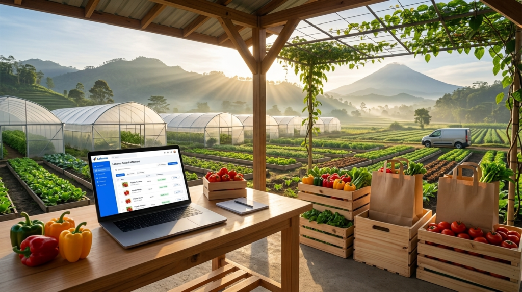 usaha agraris di indonesia jualan online